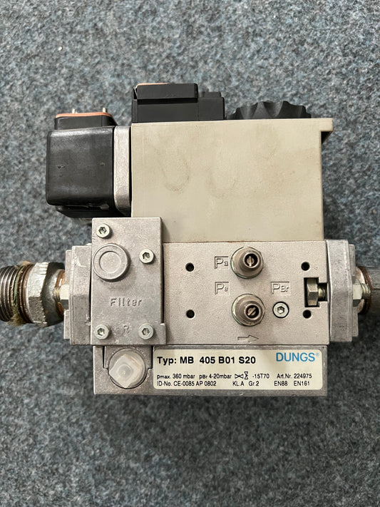 Weishaupt DUNGS Gasdruckregler - Gasblock W-MF SE 512 C01 S 22 Gasarmatur