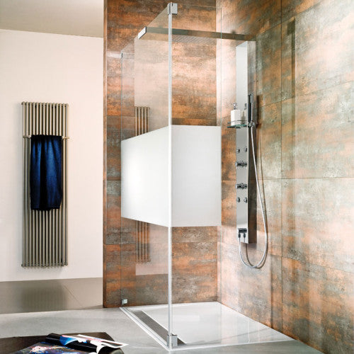 DUSCHPANEEL LAVIDA - MIT REGENTRAVERSE FÜR GLASAUFNAHME WALK IN Art.Nr: 1900004