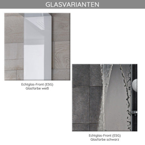DUSCHPANEEL LAVIDA PLUS, MIT SCHWALLFUNKTION HSK Art.Nr: 1900017