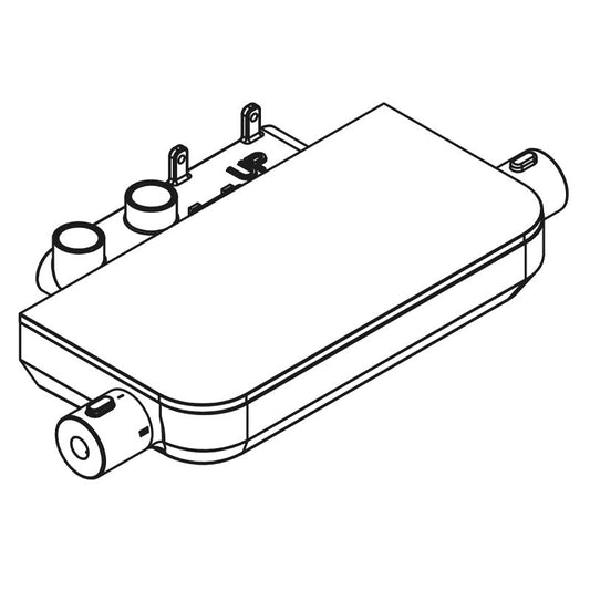 UNTERPUTZ-THERMOSTAT AQUATRAY MIT 3 ABGÄNGEN HSK Art.Nr: 1180111