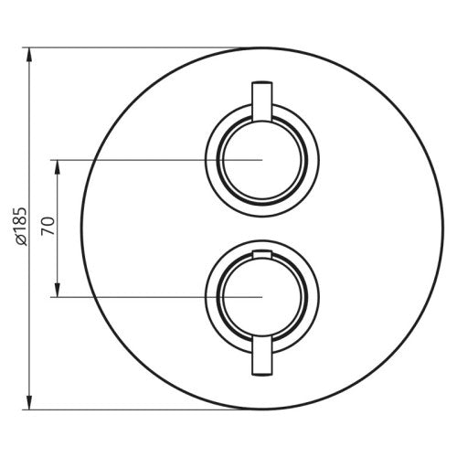 UNTERPUTZ-SICHERHEITS THERMOSTAT RUND 1–3 ABGÄNGE HSK Art.Nr: 1100146