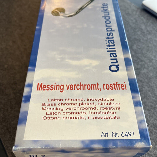 Deutsche Plus Haltegriffe Messing verchromt rostfrei Nr. 6491 Maße ca. 48 cm