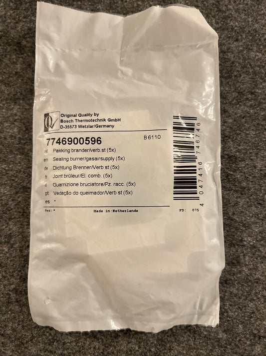 SIEGER 7746900596 Dichtung Brenner/Verb st (5 st)