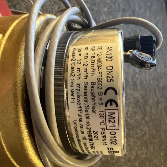 Sensus WMZ POLLUTHERM AN130 Qp 6 B DN25 L:260