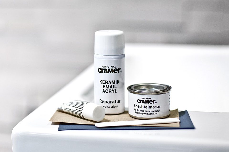 CRAMER Reparatur-Set für Keramik, Email und Acryl