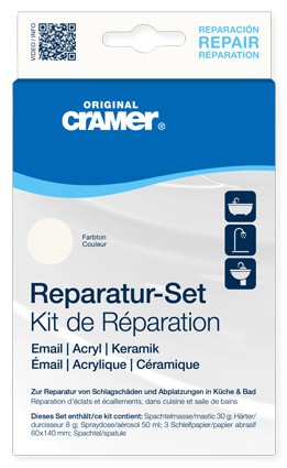 CRAMER Reparatur-Set für Keramik, Email und Acryl