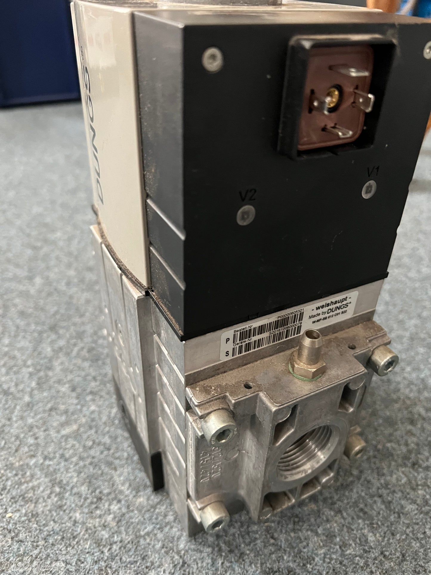 Weishaupt DUNGS Gasdruckregler - Gasblock W-MF SE 512 C01 S 22 Gasarmatur