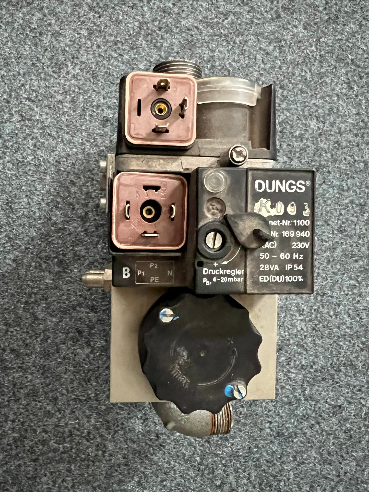 Weishaupt DUNGS Gasdruckregler - Gasblock W-MF SE 512 C01 S 22 Gasarmatur