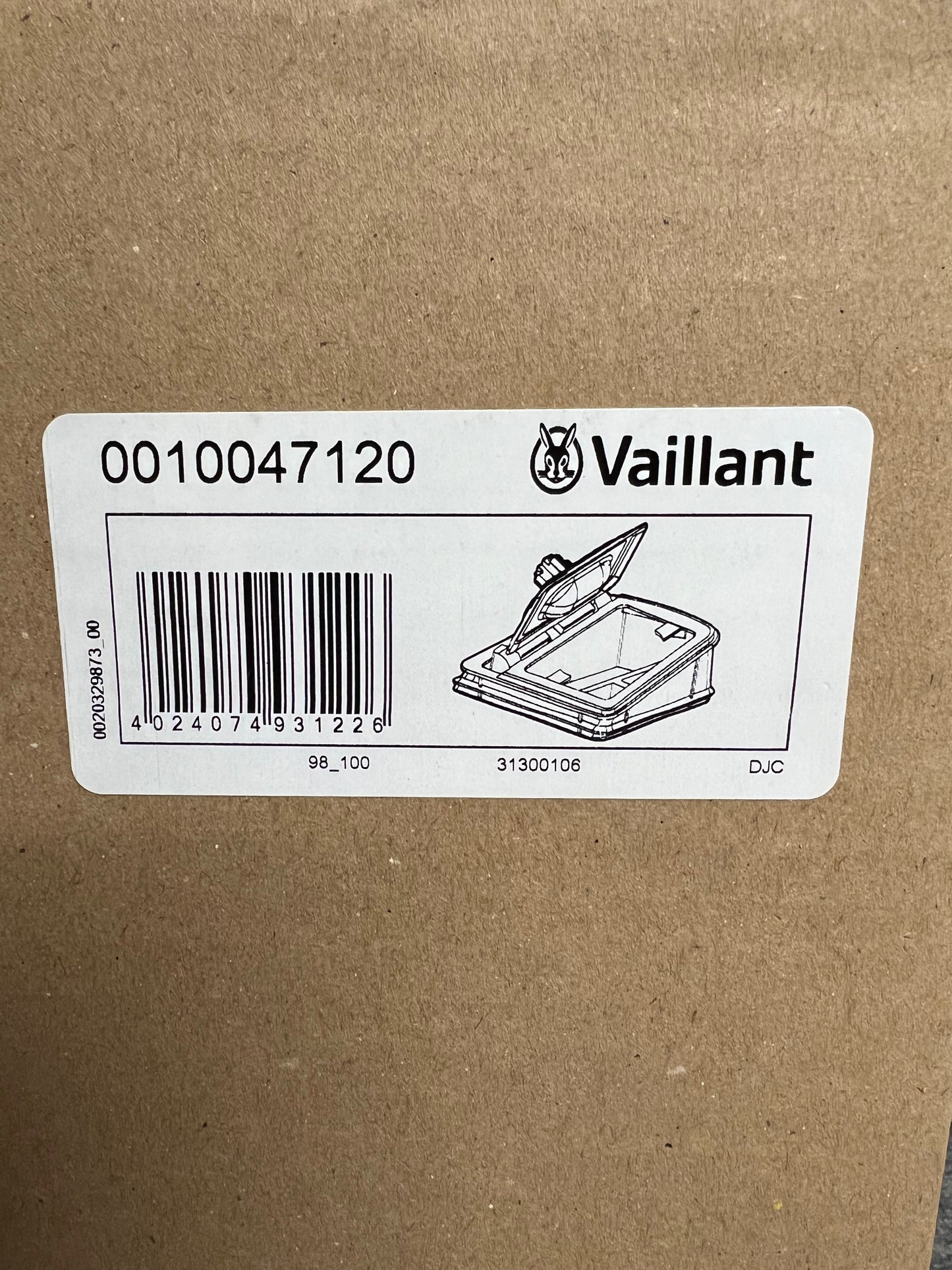 Vaillant Rückstromsicherung,einbaubar für ecoTECplus /5-5 ecoCOMPACT /4-5