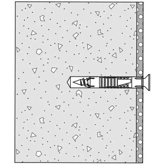 HEWI Befestigungsmaterial BM10.4 Wände aus Beton