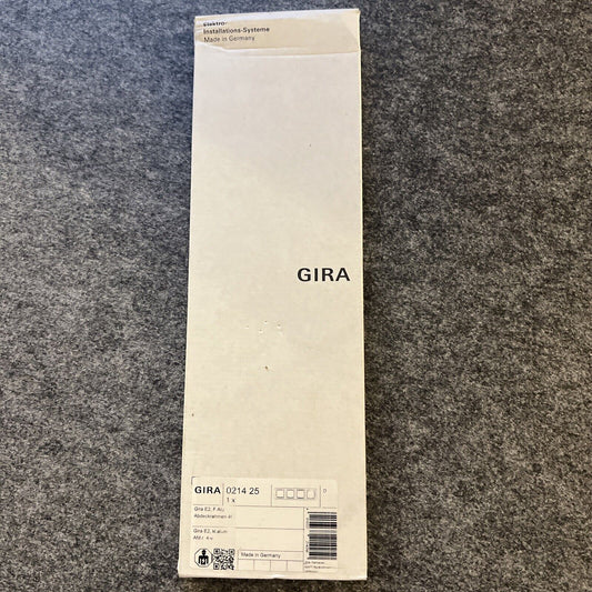 GIRA System 55 E2 Alu Silber USB Steckdose Rahmen Schalter Wippe Einsatz Taster
