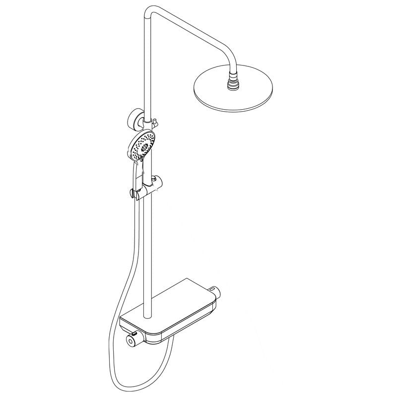 RS 200 AquaTray Thermostat mit Ablage Art.Nr.: 1006400