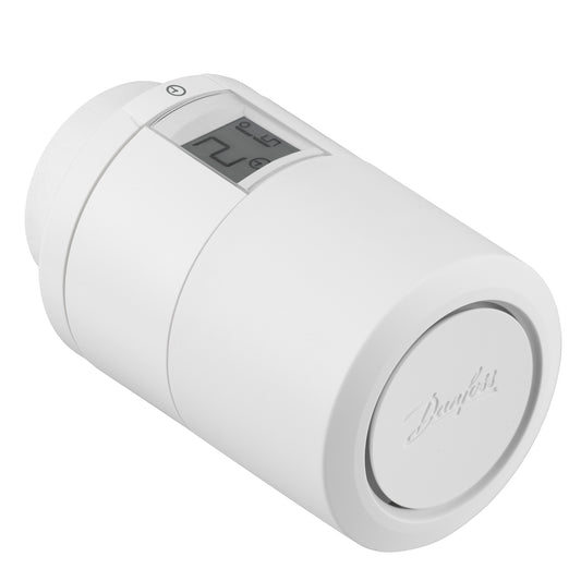 Danfoss Elektron. HK-Thermostat ECO Home Stand-alone-Regler mit Bluetooth, weiss ArtikelNr: 014G1001